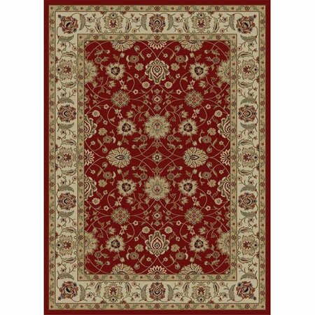 CONCORD GLOBAL TRADING 2 ft. 7 in. x 4 ft. 1 in. Ankara Zeigler - Red 62103